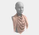 Ok Bye on Blush Square Scarf