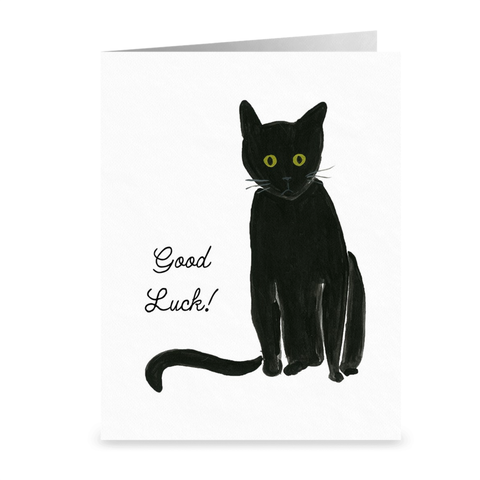 Good Luck Blank Card