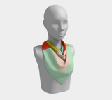Color Block Square Scarf