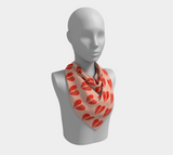 Split in Two Square Scarf