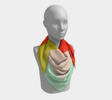 Color Block Square Scarf