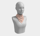 Ok Bye on Blush Square Scarf