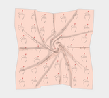 Ok Bye on Blush Square Scarf