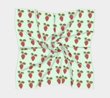 Wild Strawberry Square Scarf
