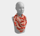 Split in Two Square Scarf